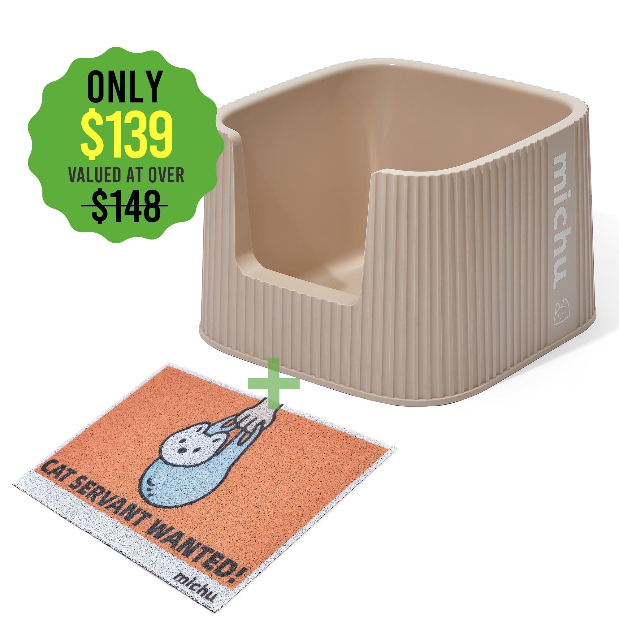 Michu XXL BoBa Deluxe Cat Litter Box - Spacious Design - Image 15