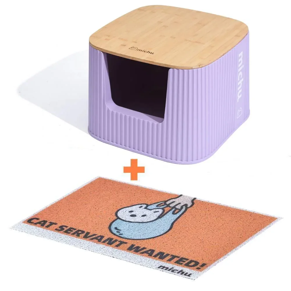 Michu XXL BoBa Deluxe Cat Litter Box - Spacious Design - Image 27