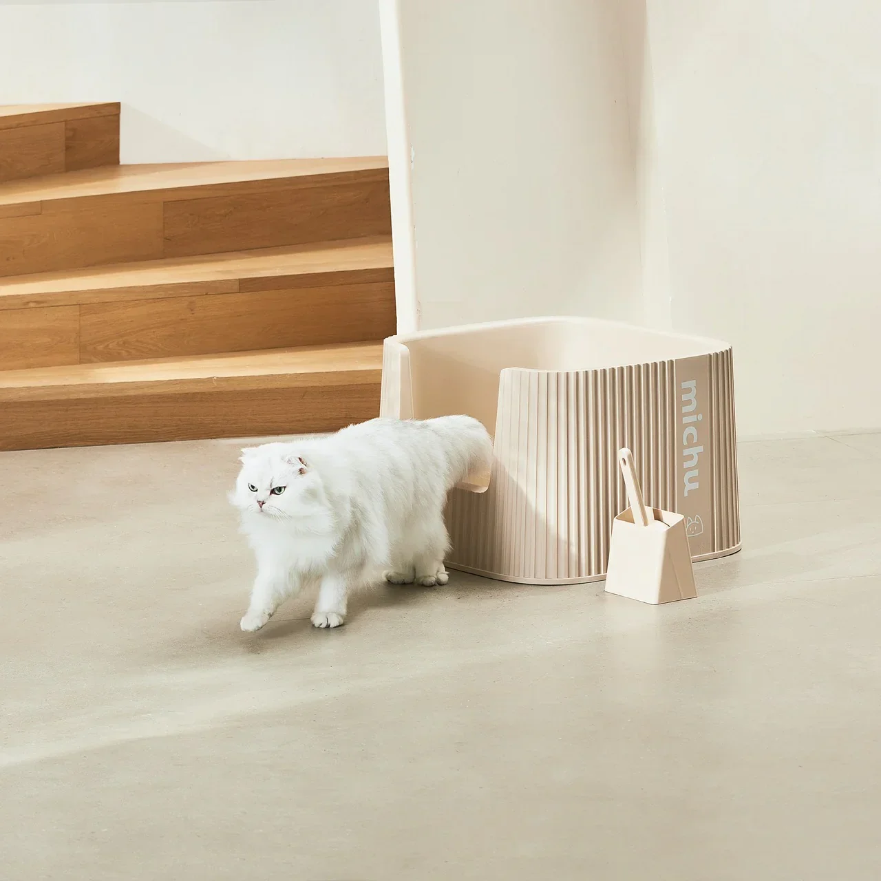 Michu XXL BoBa Deluxe Cat Litter Box - Spacious Design - Image 4