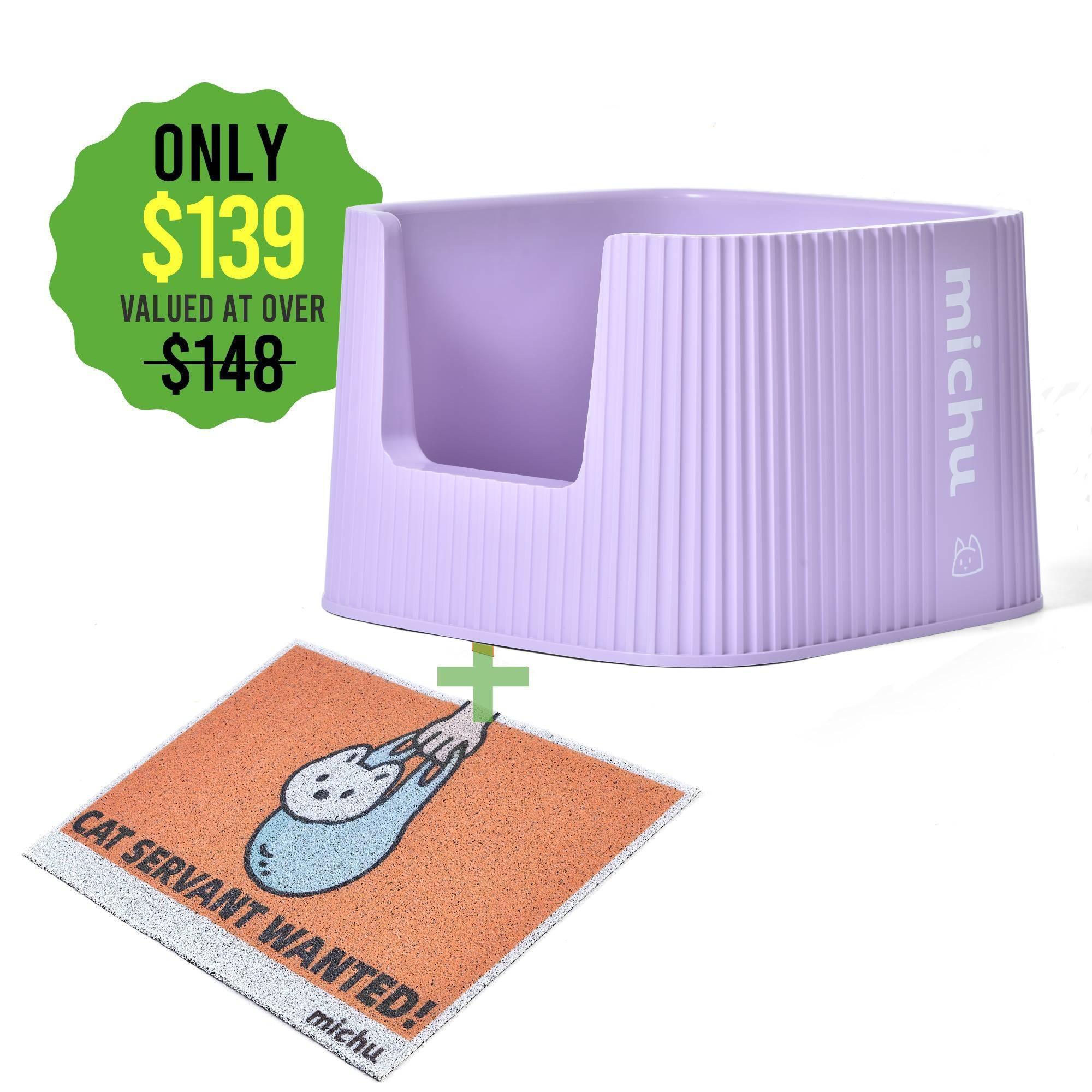 Michu XXL Stella Deluxe Cat Litter Box - Spacious Design - Image 18