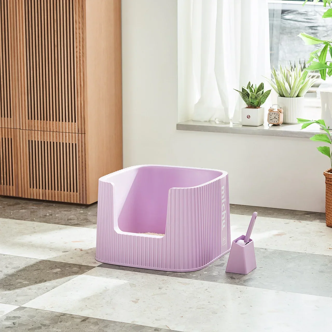 Michu XXL Stella Deluxe Cat Litter Box - Spacious Design - Image 5