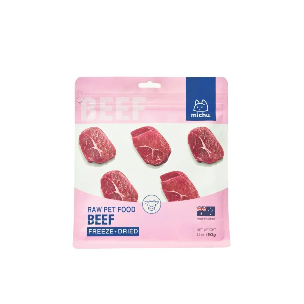 Michu Freeze-Dried Raw Pet Food Dog & Cat Treat 150g - Made in Australia - Image 15