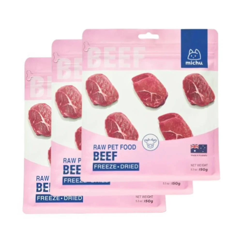 Michu Freeze-Dried Raw Pet Food Dog & Cat Treat 150g - Made in Australia - Image 18