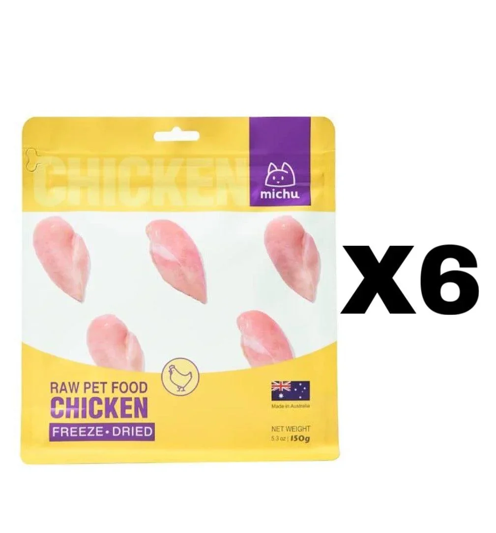 Michu Freeze-Dried Raw Pet Food Dog & Cat Treat 150g - Made in Australia - Image 19