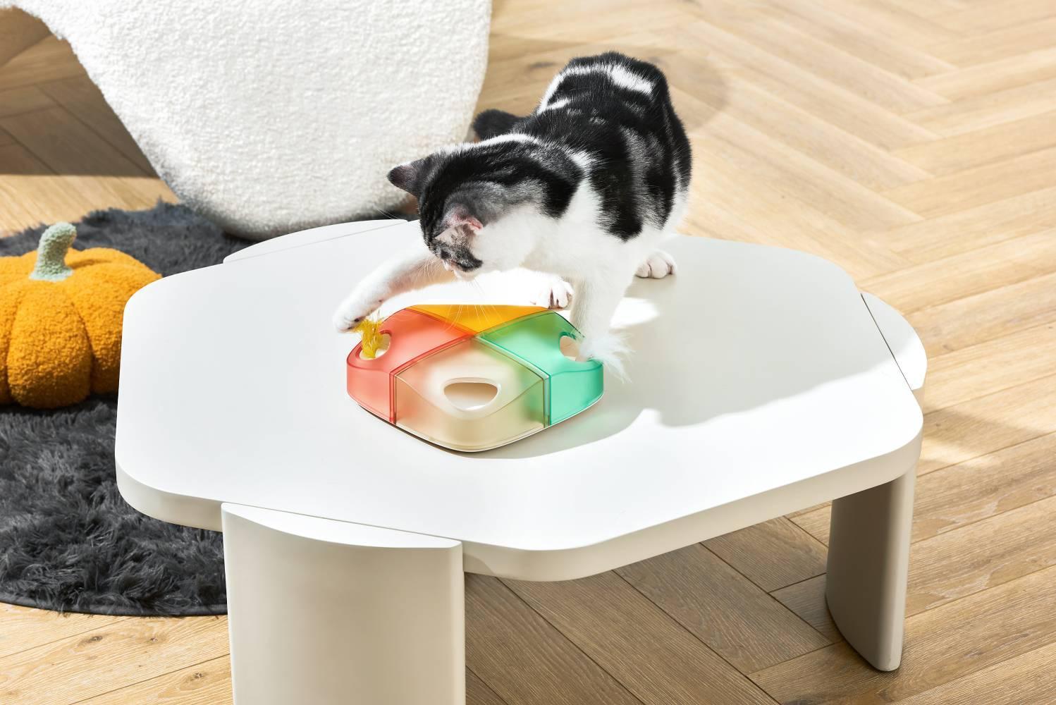 Michu Interactive Feathered Rechargeable Automatic Cat Toy Box - Image 8