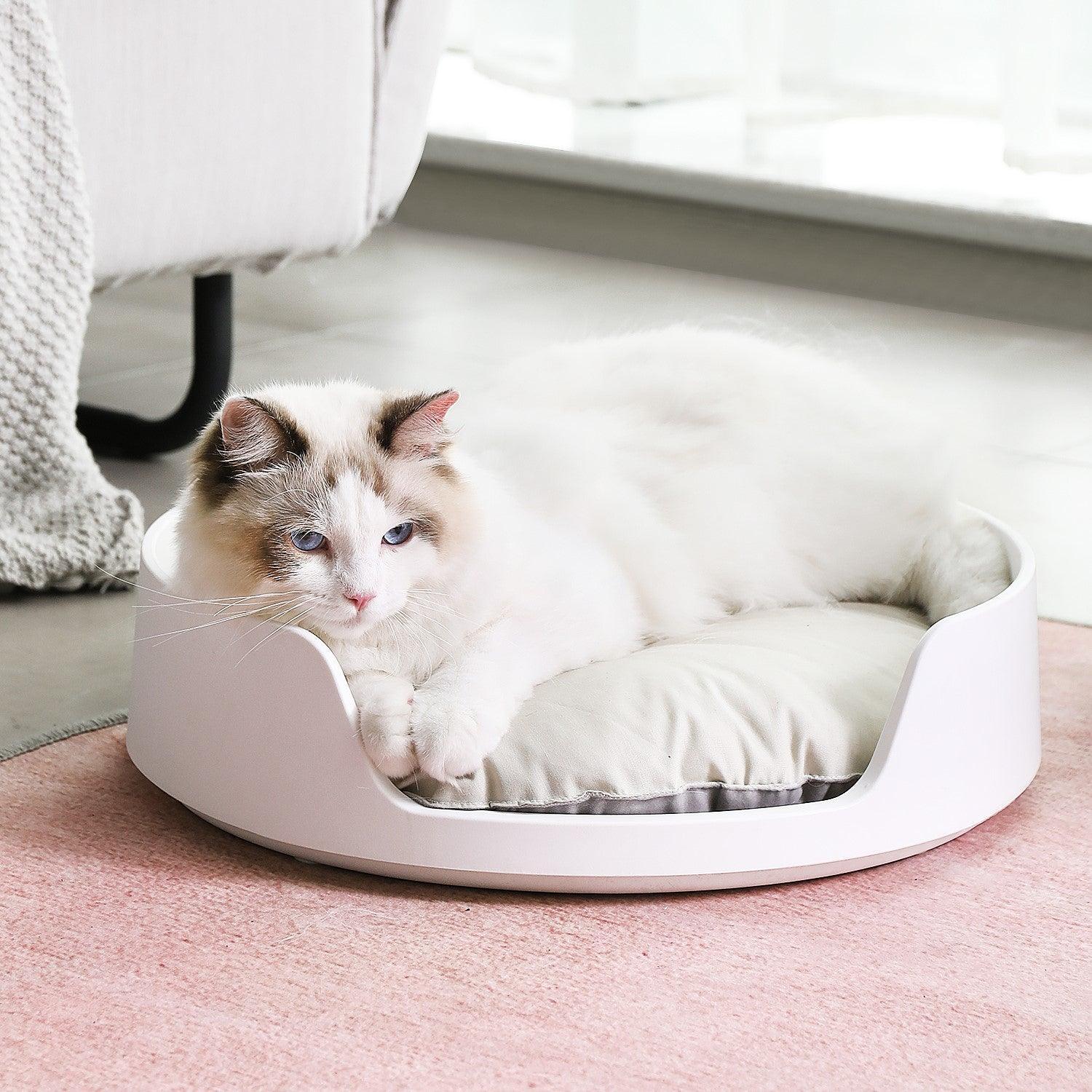 Michu Castle Cat Litter Box Round Cushion- Soft and Cozy - Image 4