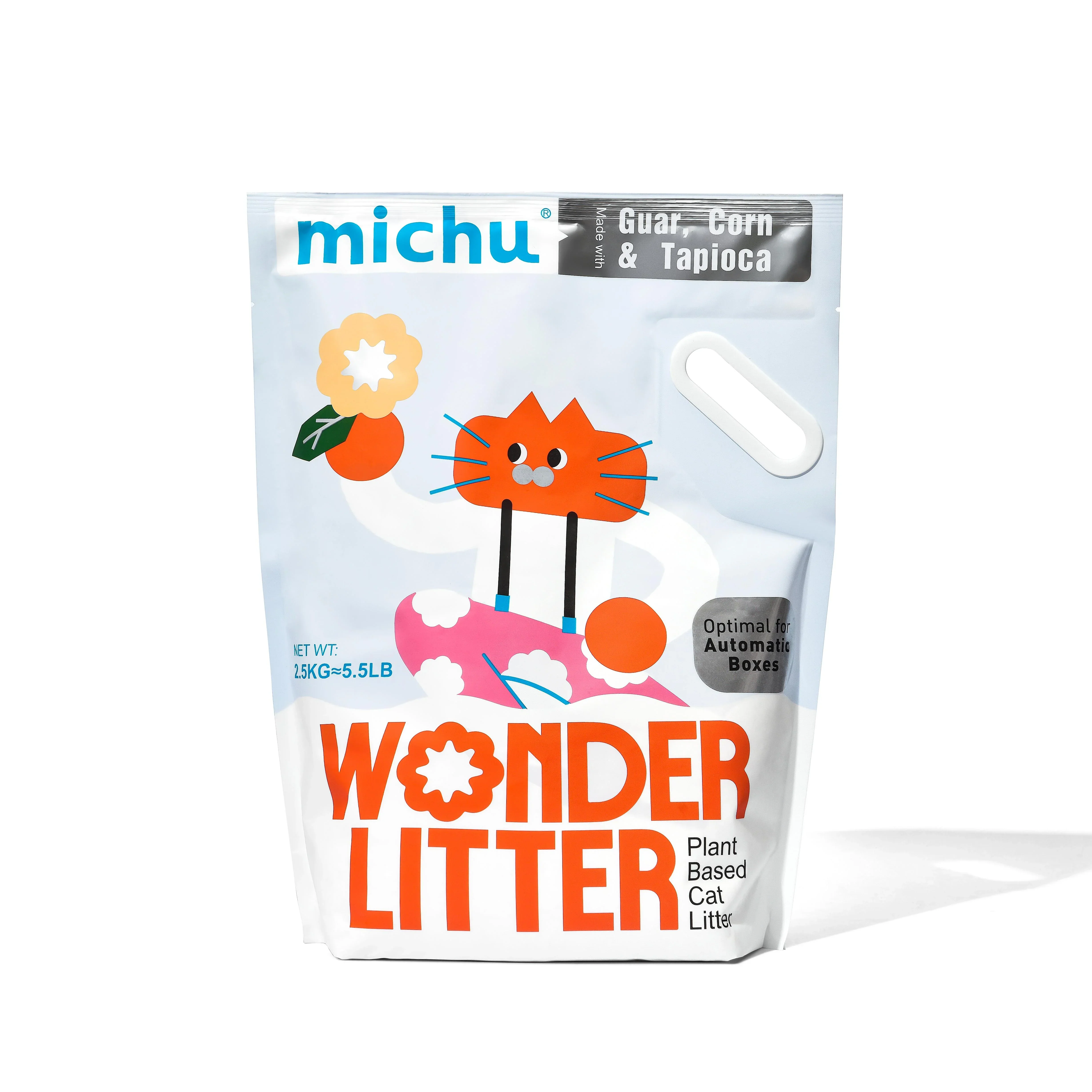 Michu Wonder Litter - Plant-Based & Automatic-Box Friendly 2.5kg/6L - Image 17