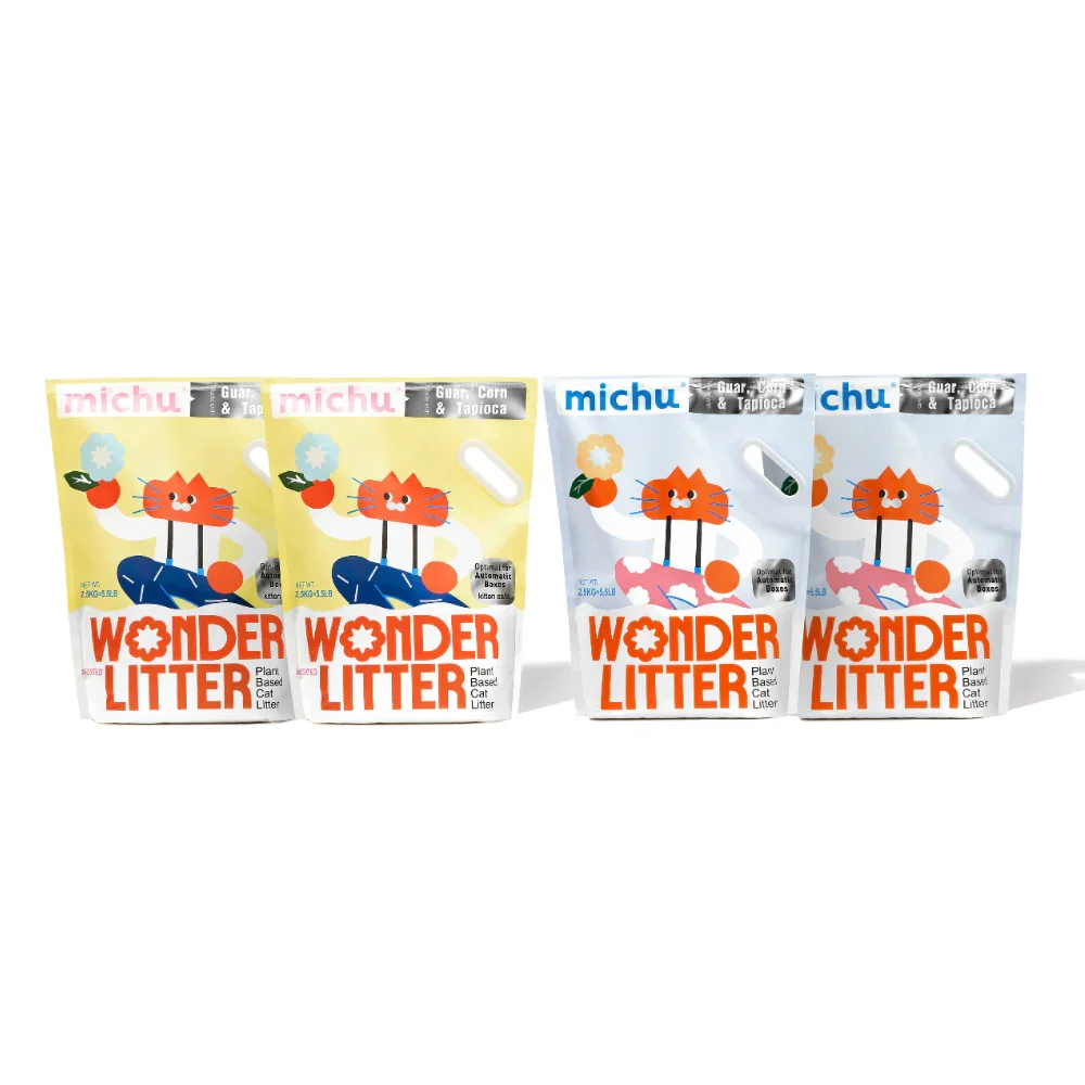 Michu Wonder Litter - Plant-Based & Automatic-Box Friendly 2.5kg/6L - Image 32