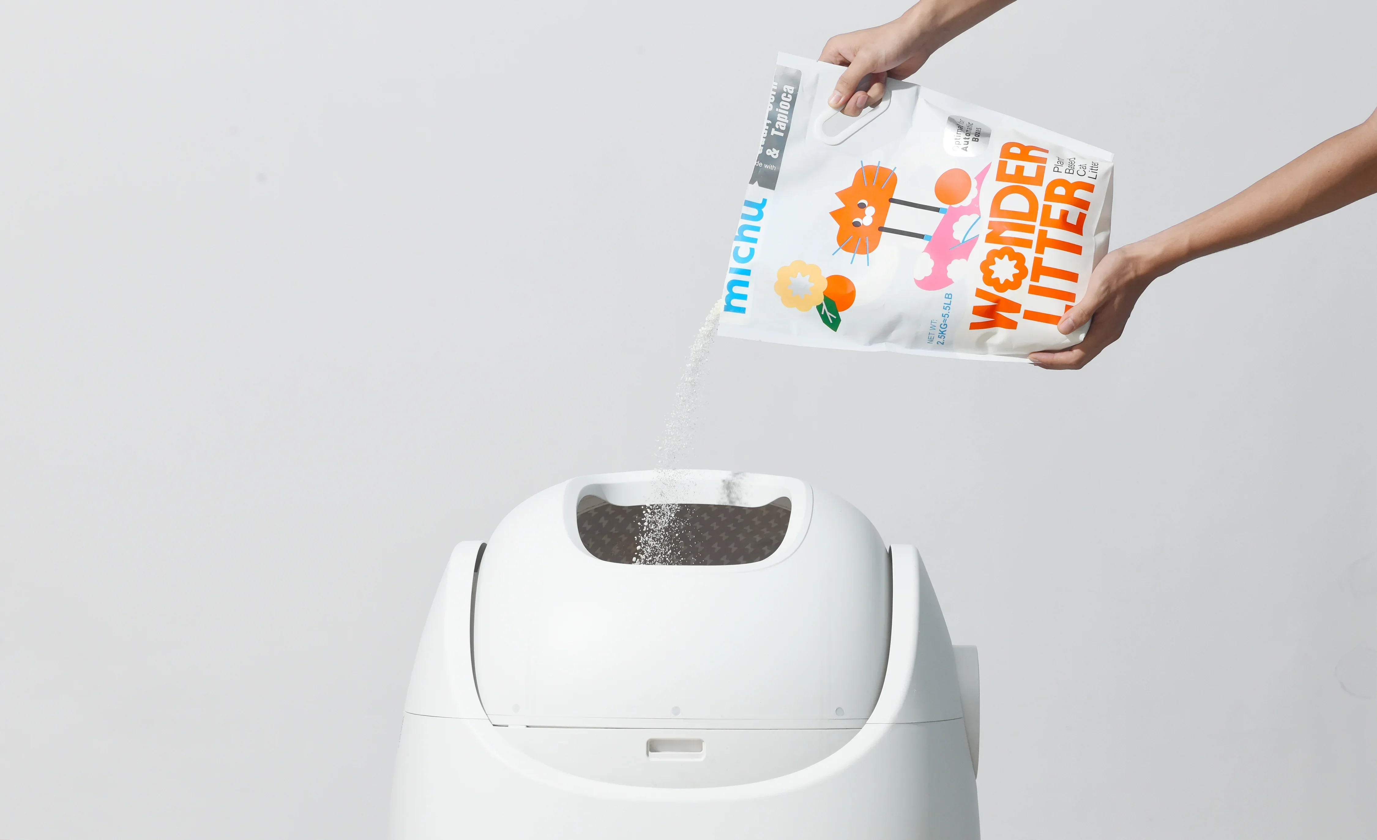 Michu Wonder Litter - Plant-Based & Automatic-Box Friendly 2.5kg/6L - Image 7