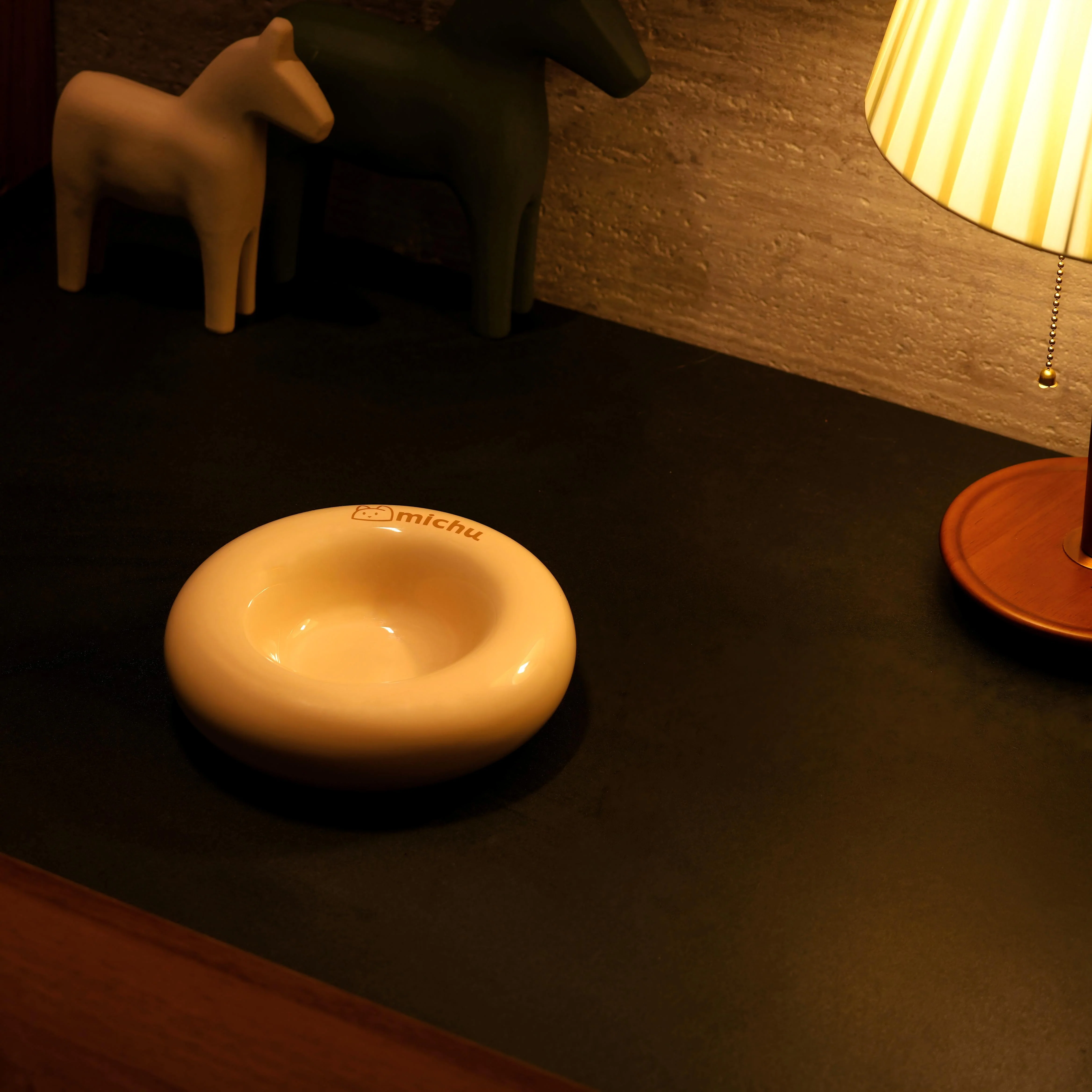 Michu Bagel Ceramic Cat Bowl – Anti-Whisker Wide Shallow Cat Food Bowl | 6 Colours - Image 10