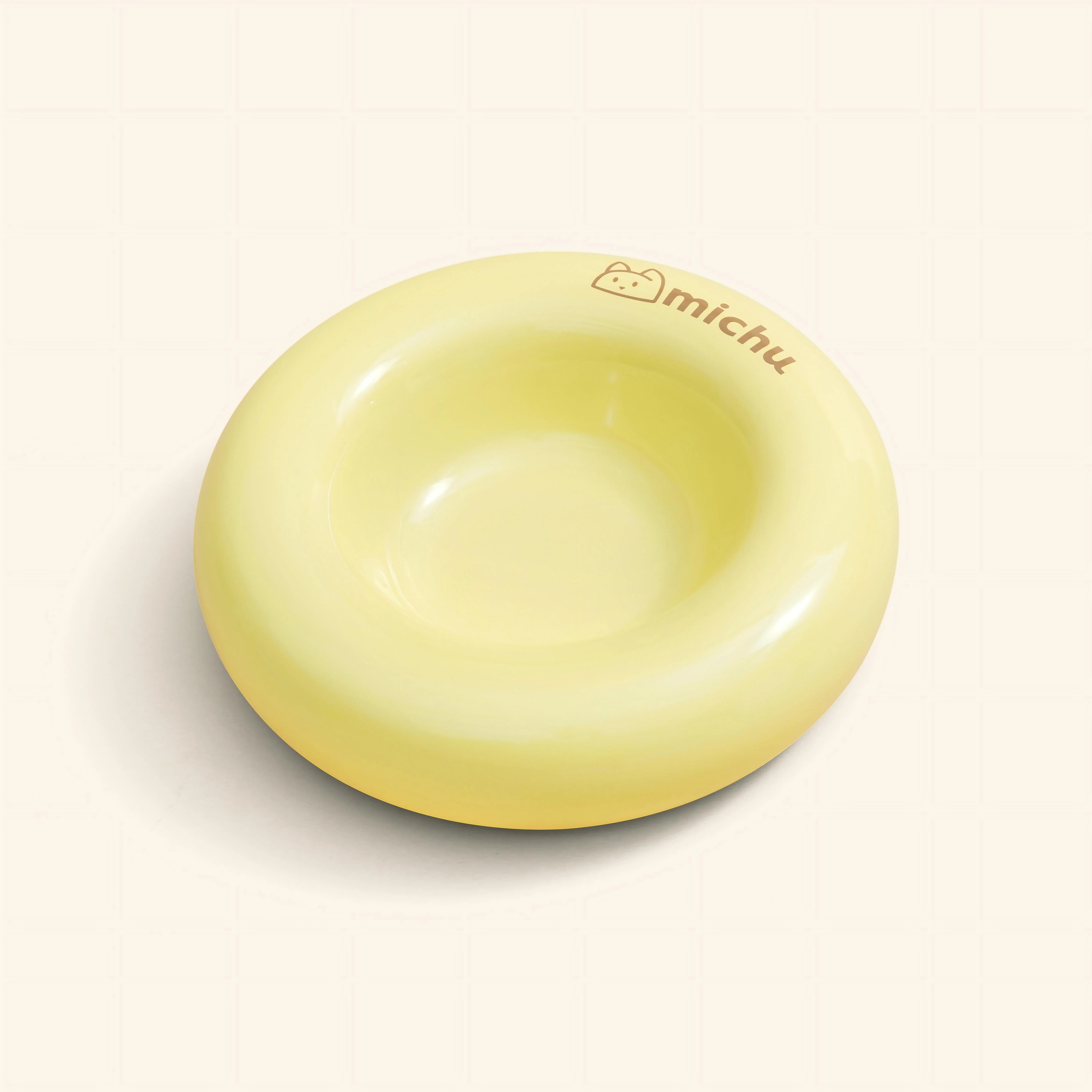 Michu Bagel Ceramic Cat Bowl – Anti-Whisker Wide Shallow Cat Food Bowl | 6 Colours - Image 14