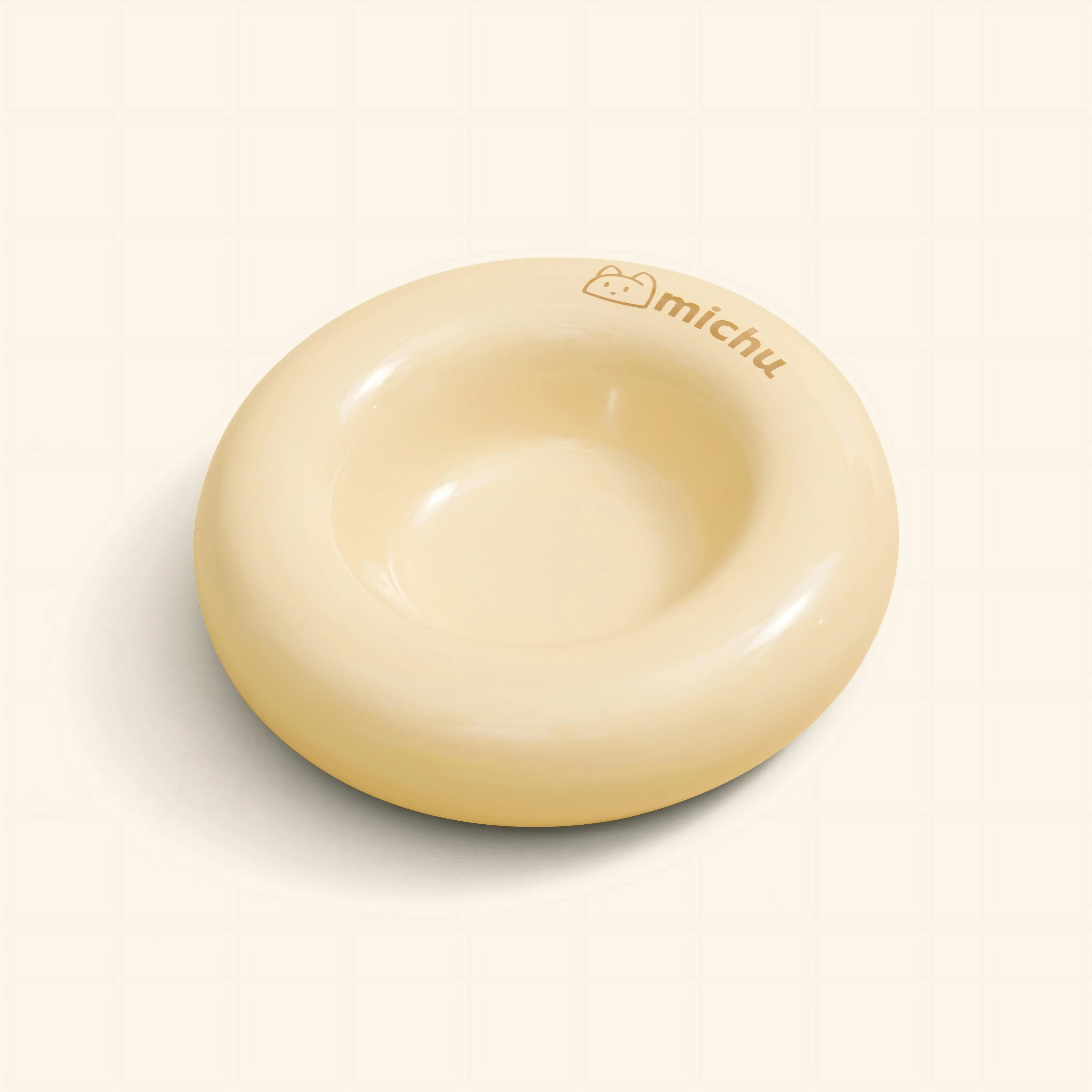 Michu Bagel Ceramic Cat Bowl – Anti-Whisker Wide Shallow Cat Food Bowl | 6 Colours - Image 17