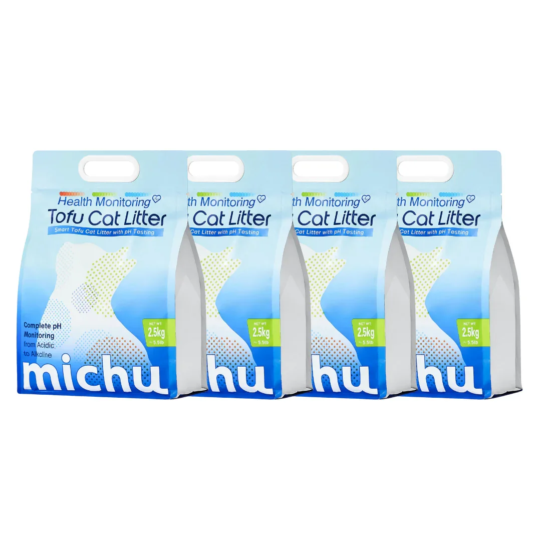 Michu Health Monitoring Tofu Cat Litter 2.5kg/6L - Complete pH Monitoring from Acidic to Alkaline - Image 17