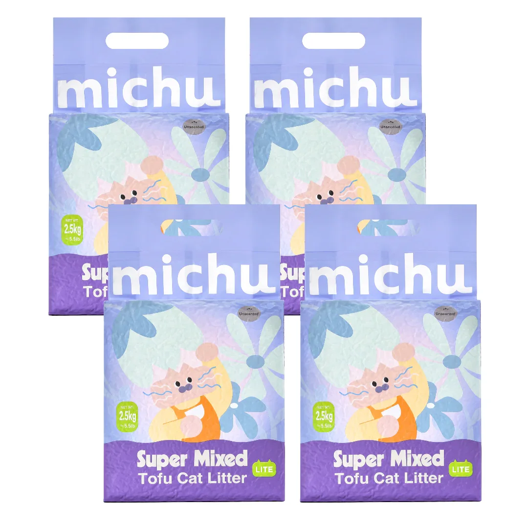 Michu Mixed Tofu Cat Litter Lite 6L – Flushable, Eco-Friendly & Odour Control - Image 10