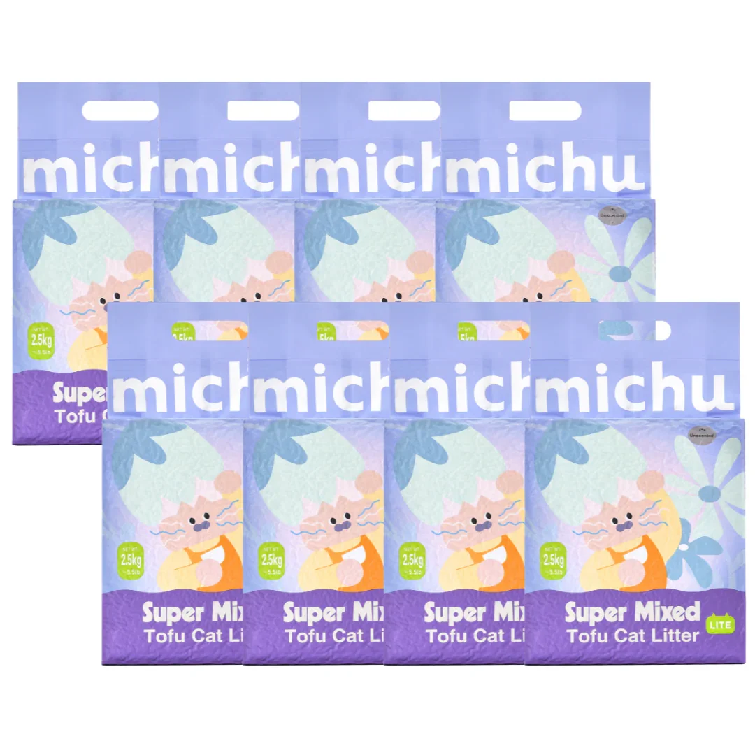 Michu Mixed Tofu Cat Litter Lite 6L – Flushable, Eco-Friendly & Odour Control - Image 11