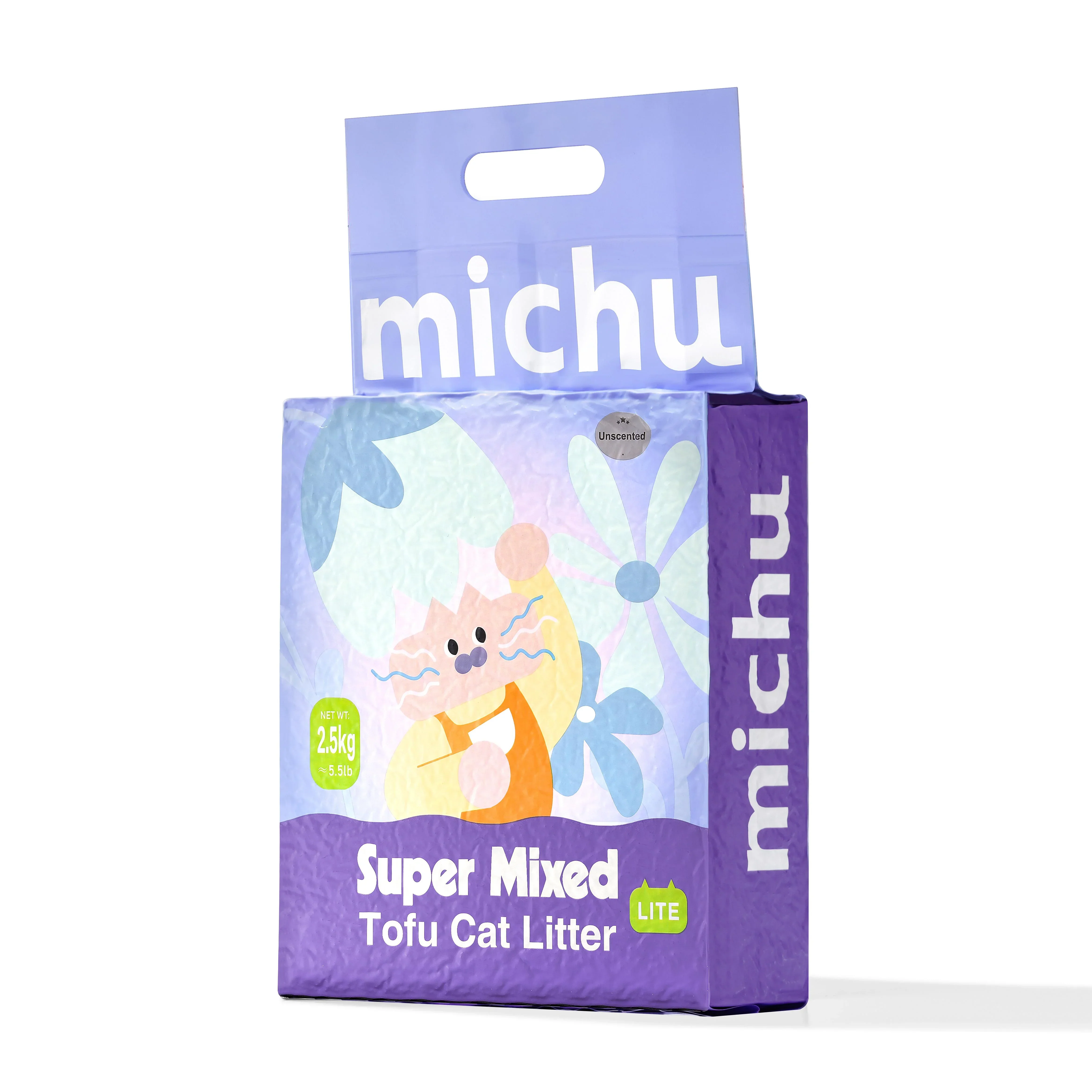 Michu Mixed Tofu Cat Litter Lite 6L – Flushable, Eco-Friendly & Odour Control - Image 8