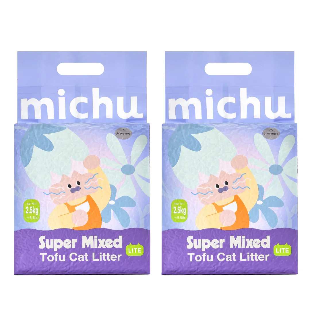 Michu Mixed Tofu Cat Litter Lite 6L – Flushable, Eco-Friendly & Odour Control - Image 9