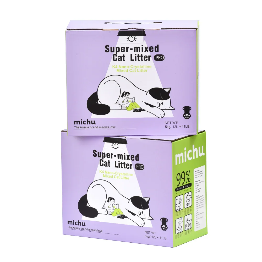Michu Premium Mixed Tofu Cat Litter Pro Gen2 6L- Value Box 5 kg - Image 10