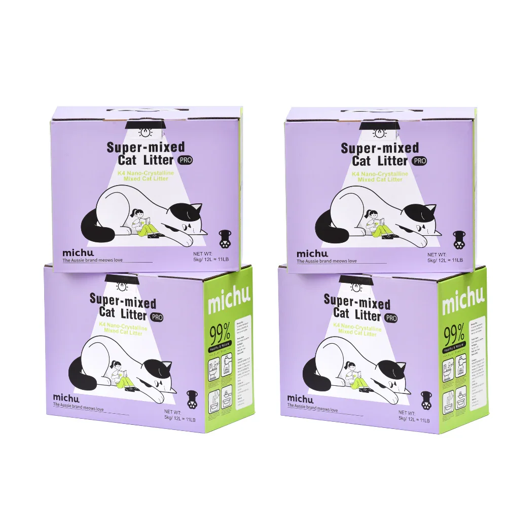 Michu Premium Mixed Tofu Cat Litter Pro Gen2 6L- Value Box 5 kg - Image 11