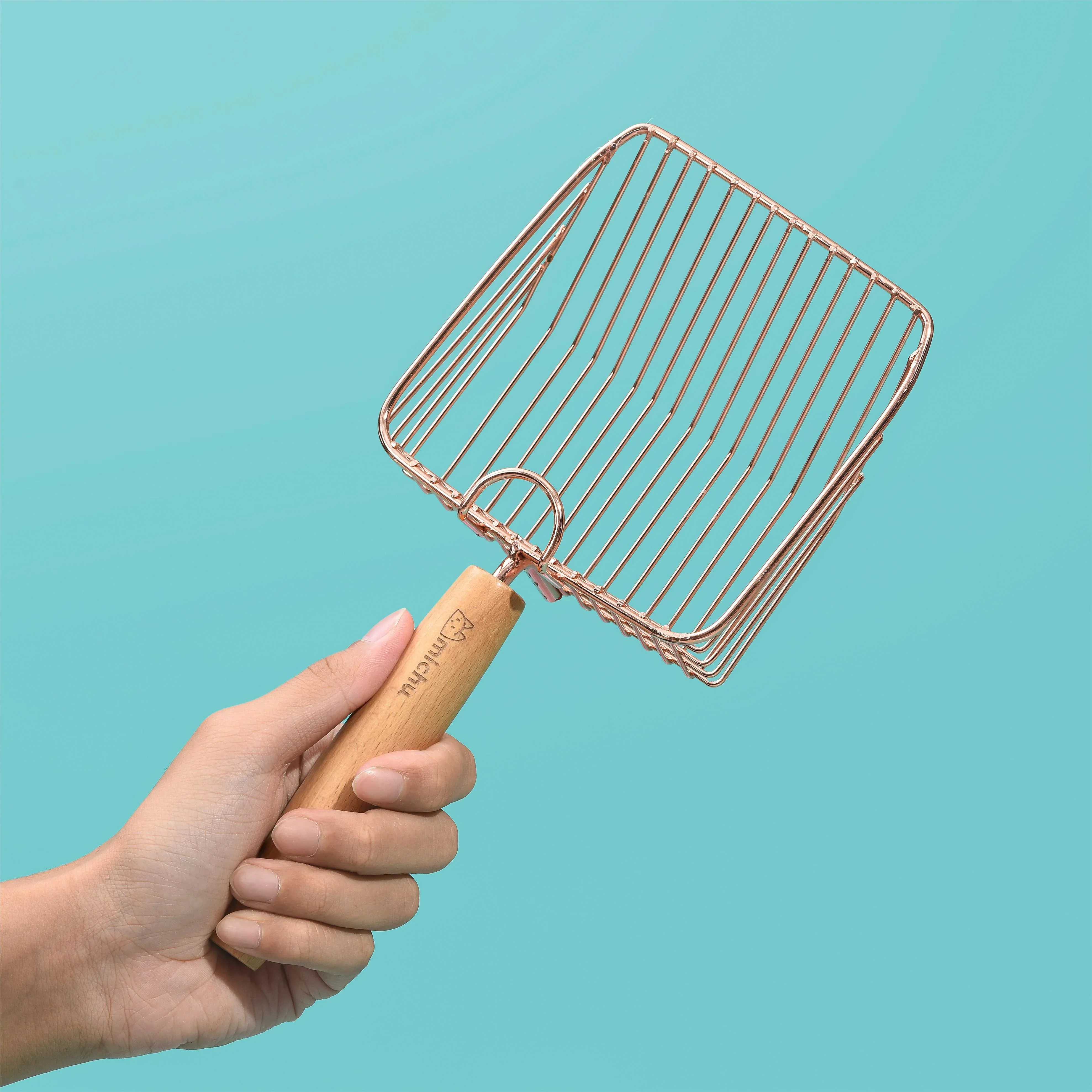 Michu Stainless Steel Cat Litter Scoop - 2 Styles - Image 4