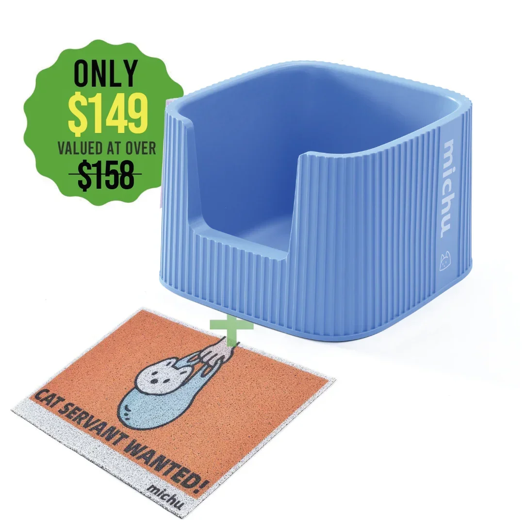 Michu XXL Kaia Deluxe Cat Litter Box - Spacious Design - Image 16