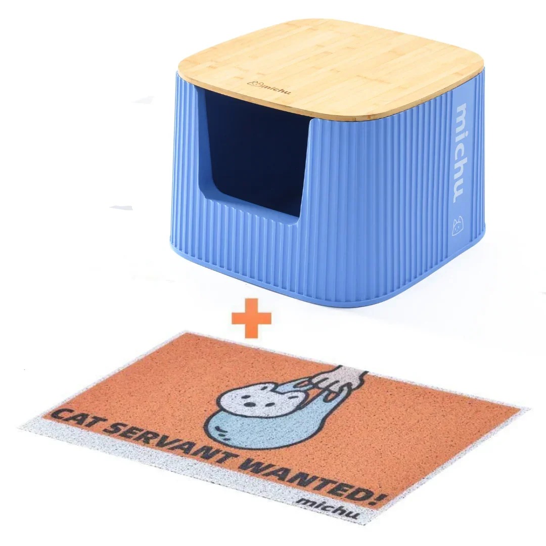 Michu XXL Kaia Deluxe Cat Litter Box - Spacious Design - Image 17