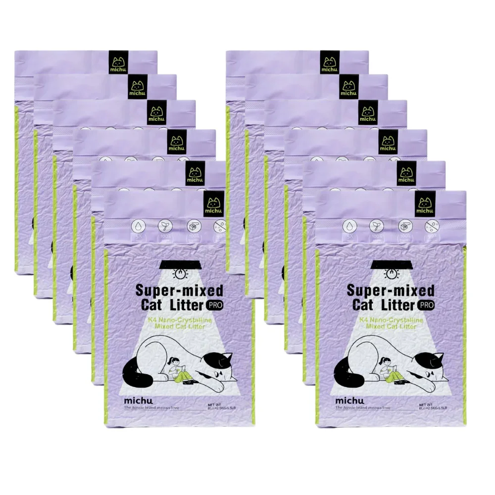Michu Premium Mixed Tofu Cat Litter Pro Gen2 6L- Superb in Flushable, Eco-Friendly & Odour-Control - Image 19