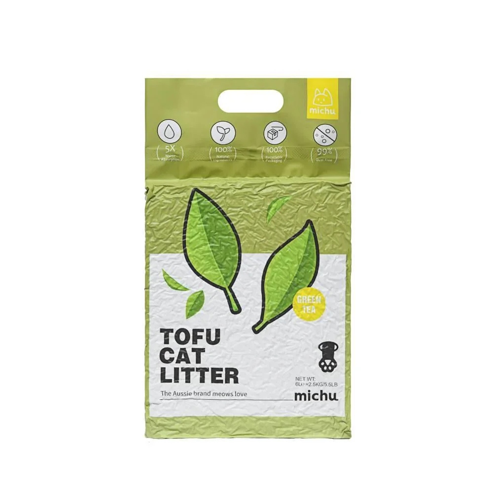 Michu Tofu Cat Litter Gen3 6L- Dust-Free and Natural Clumping Tofu-Based Formula for Easy Cleanup - Image 11