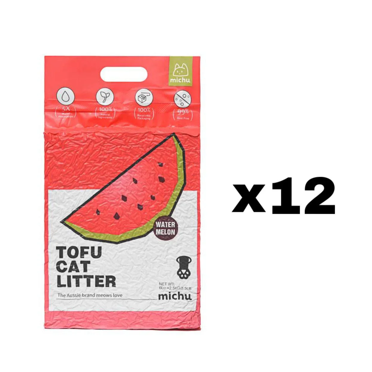 Michu Tofu Cat Litter Gen3 6L- Dust-Free and Natural Clumping Tofu-Based Formula for Easy Cleanup - Image 18