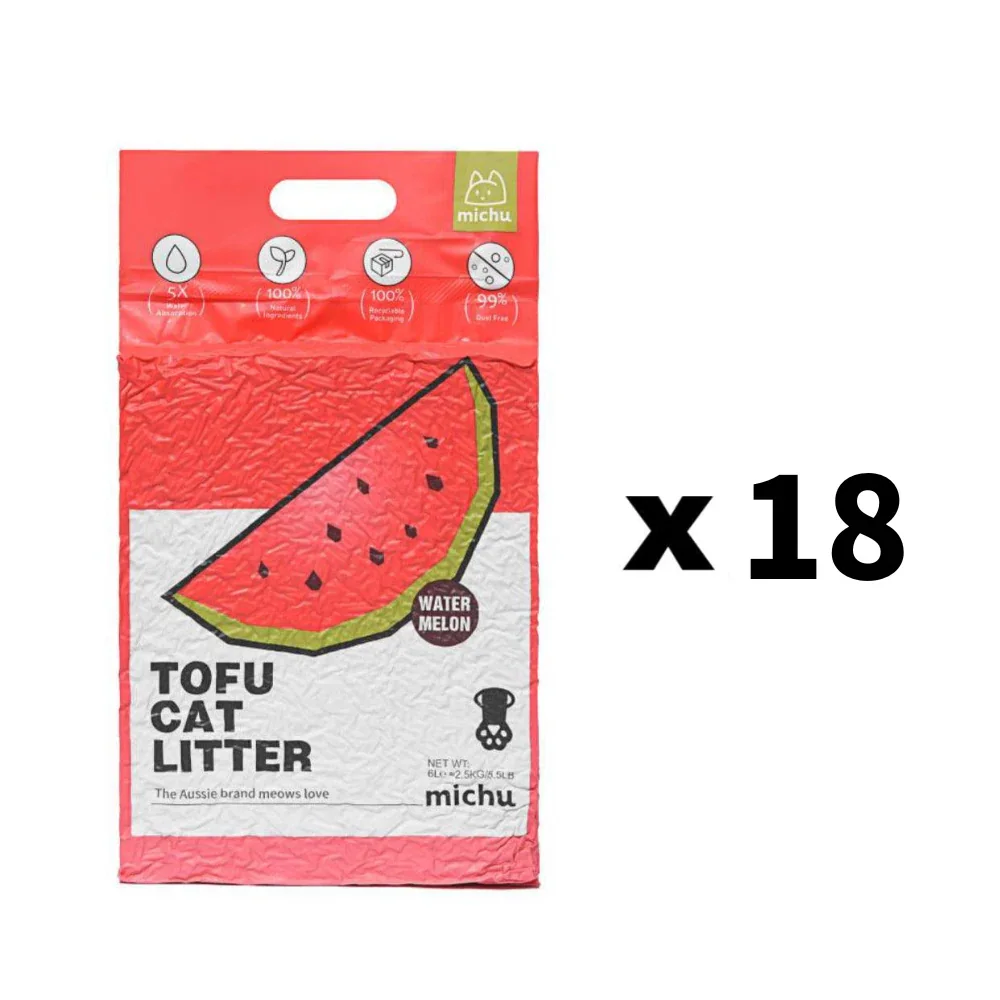 Michu Tofu Cat Litter Gen3 6L- Dust-Free and Natural Clumping Tofu-Based Formula for Easy Cleanup - Image 32