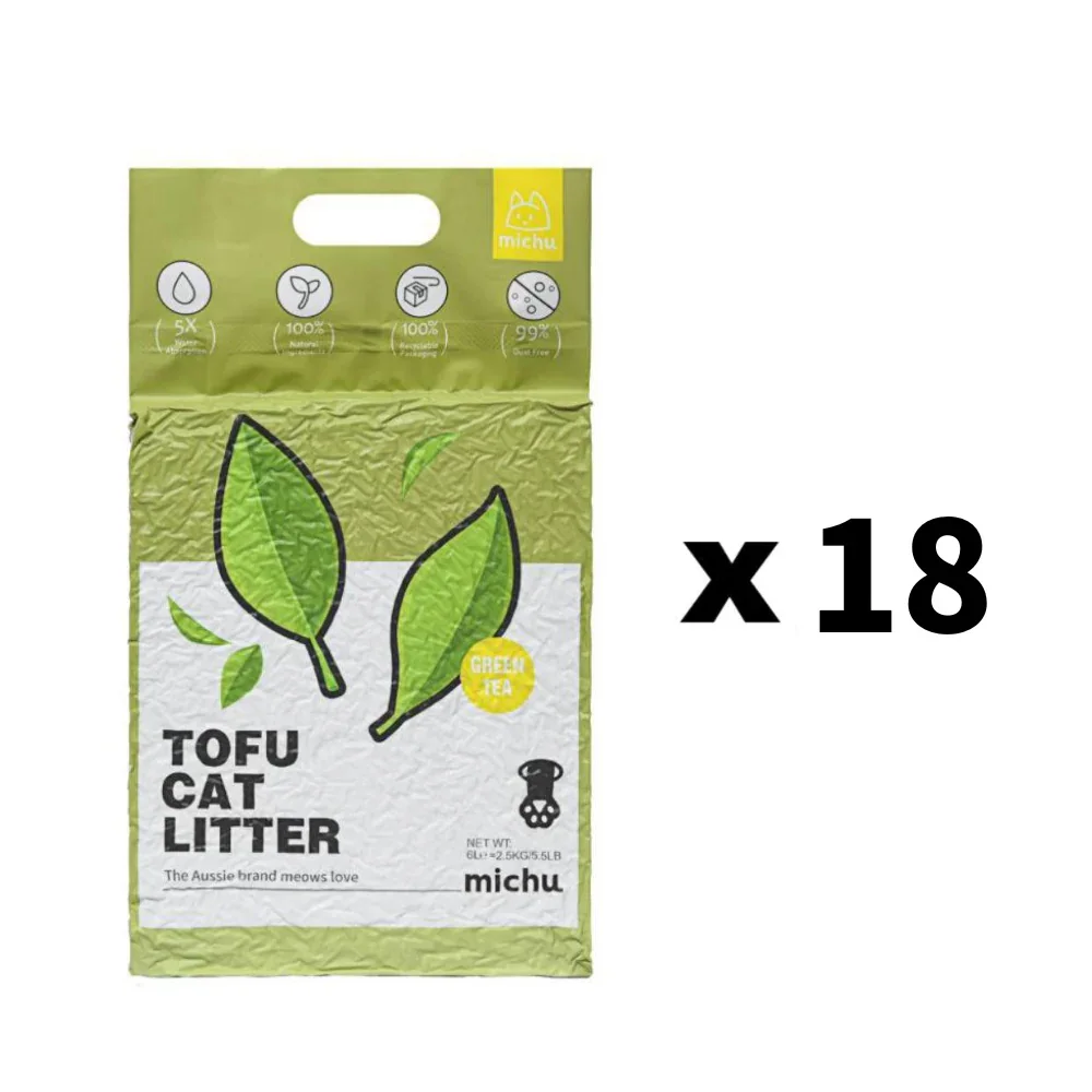 Michu Tofu Cat Litter Gen3 6L- Dust-Free and Natural Clumping Tofu-Based Formula for Easy Cleanup - Image 34
