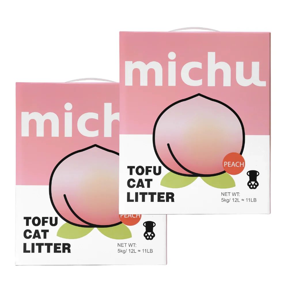 Michu Tofu Cat Litter Gen3 - Natural Clumping Tofu-Based Formula - Value Box 5 kg - Image 10
